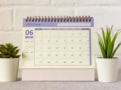 Kalender Meja