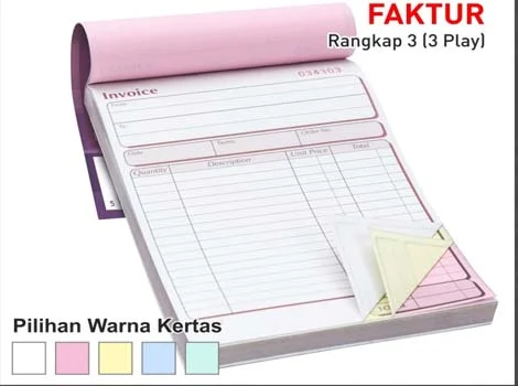 Faktur NCR Carbonized